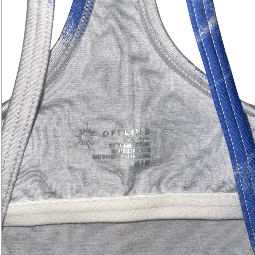 NWT Offline by Aerie KEEP IT 100 Fleece Shorts & Matching Sports Bra 2 Piece Set - Picture 9 of 9